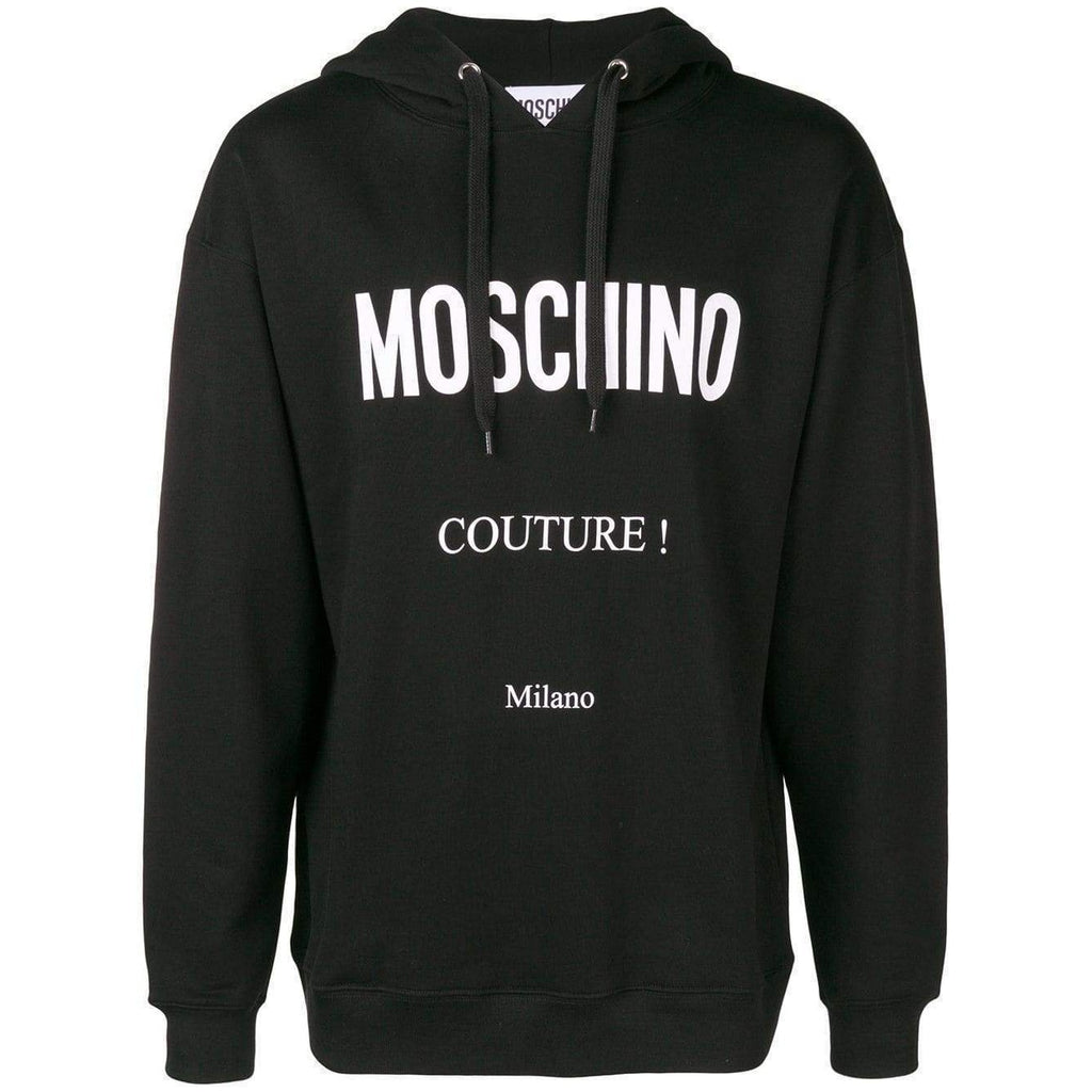 moschino black hoodie