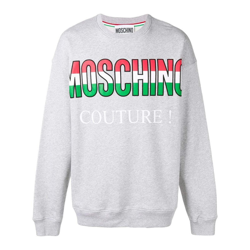 moschino orange sweatshirt