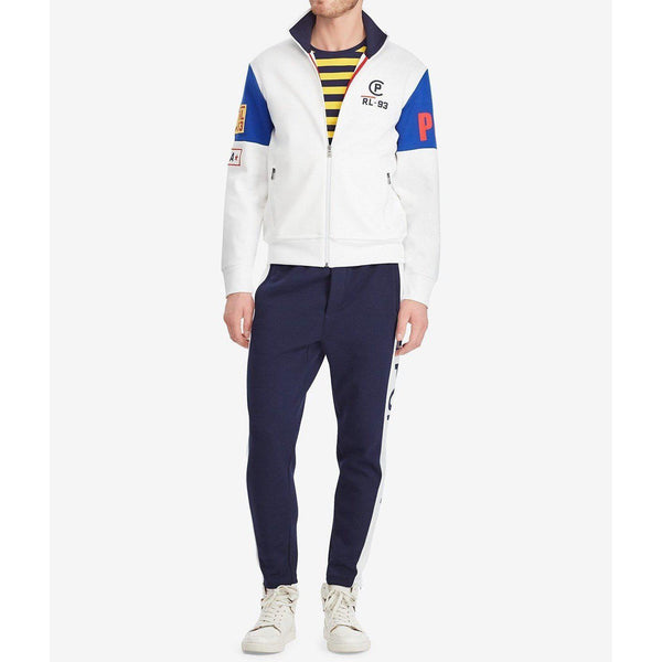 polo double knit track jacket