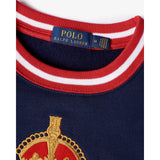 polo ralph lauren crest crew neck sweatshirt