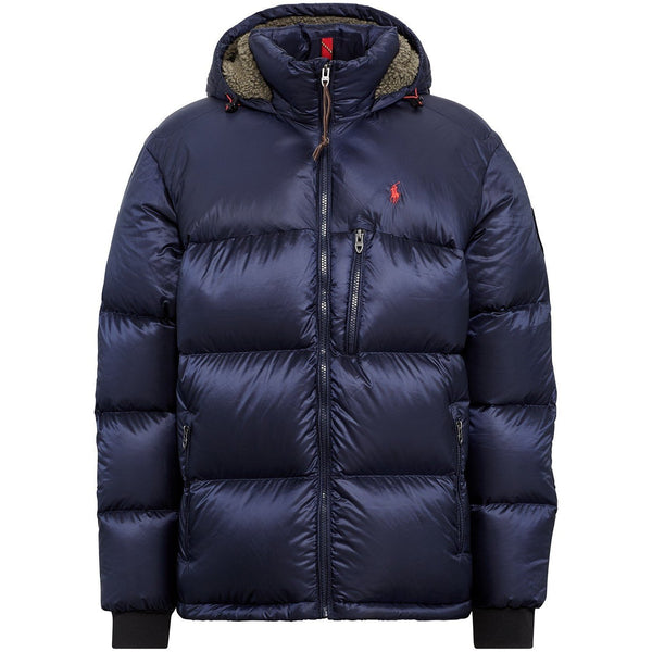 Buy > blue polo bubble coat > in stock