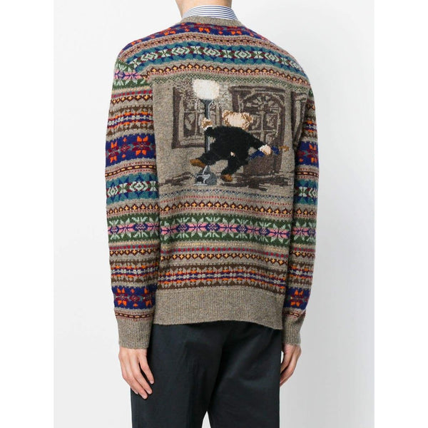 POLO RALPH LAUREN Iconic Bear Isle Sweater, Multicolor – OZNICO