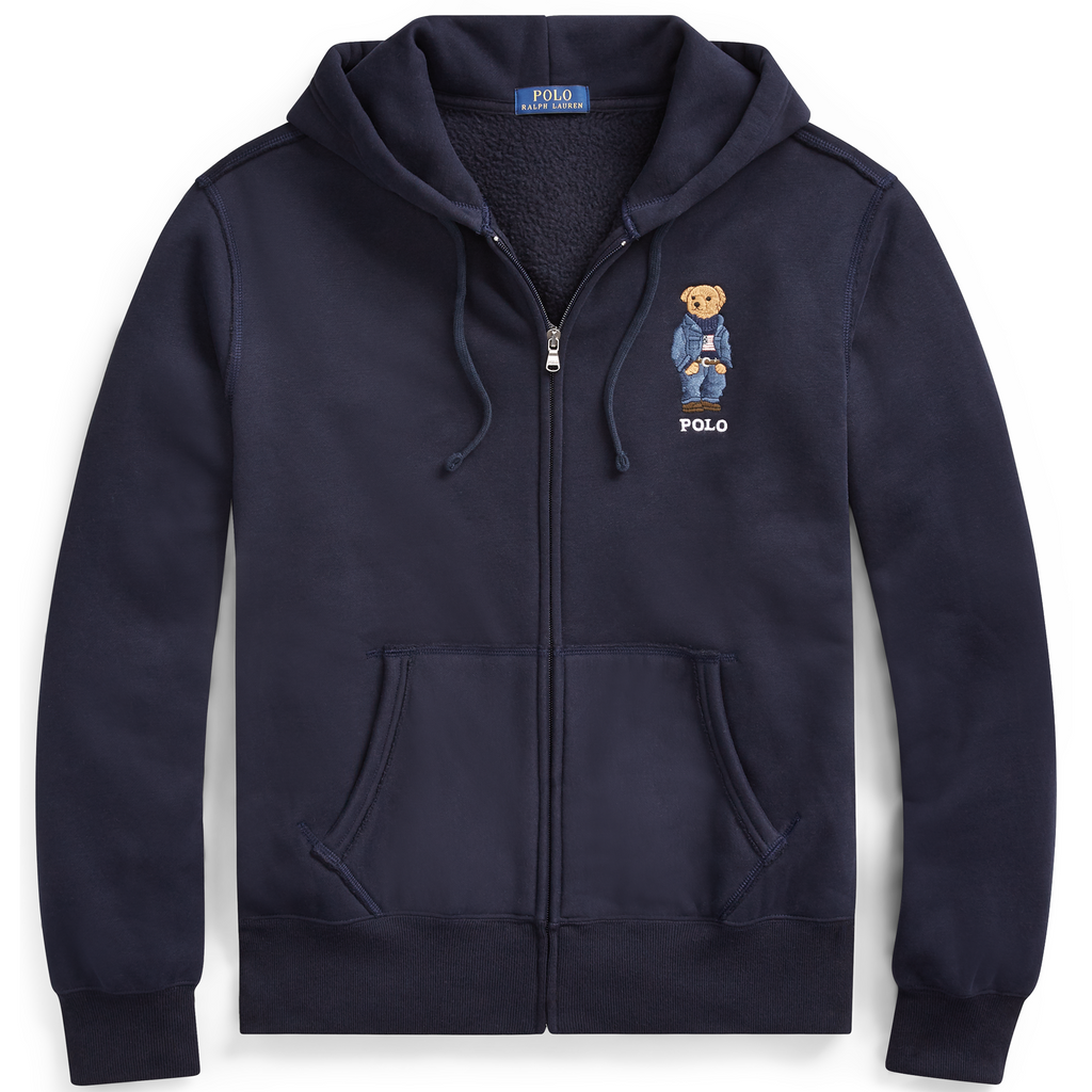 polo bear zip up