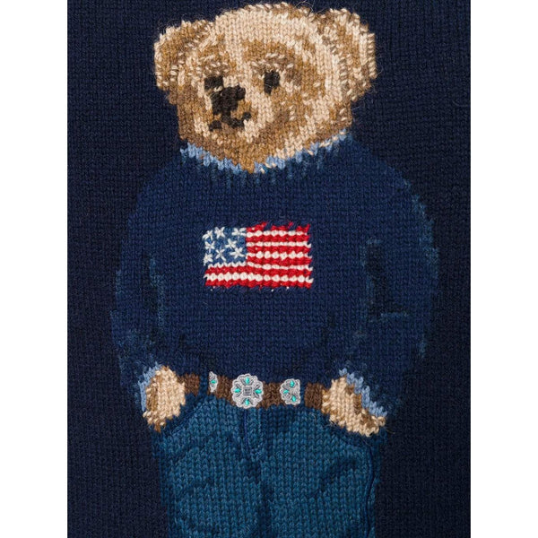 ralph lauren teddy bear knit