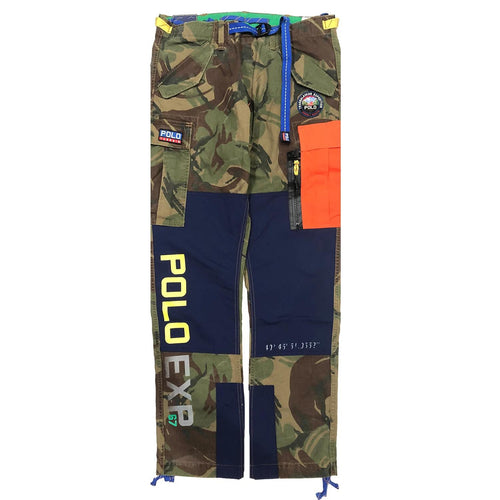 ralph lauren slim fit camo cargo pant