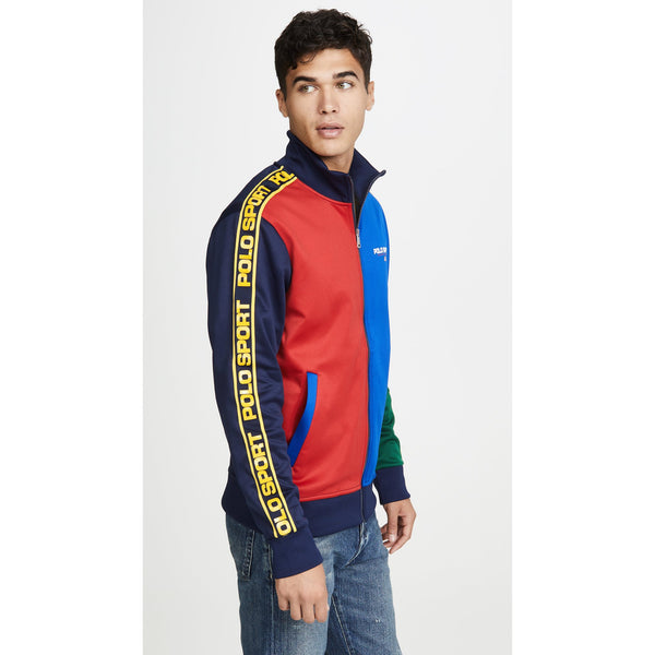 polo graphic track jacket