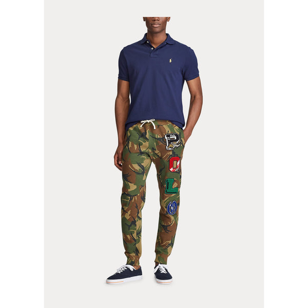 jogger pants with polo shirt