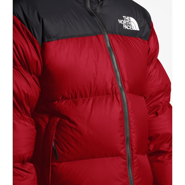 the north face red nuptse