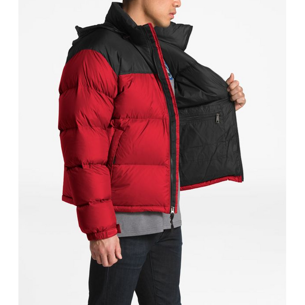 north face 1996 red