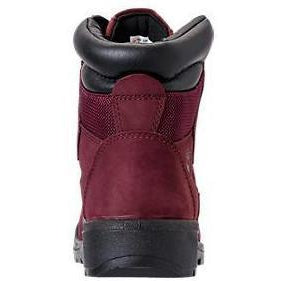 timberland 6 inch field boot burgundy