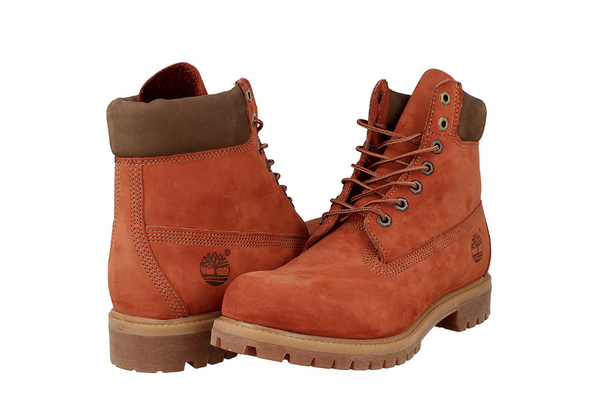 Premium Men's Boots, Burnt Orange 