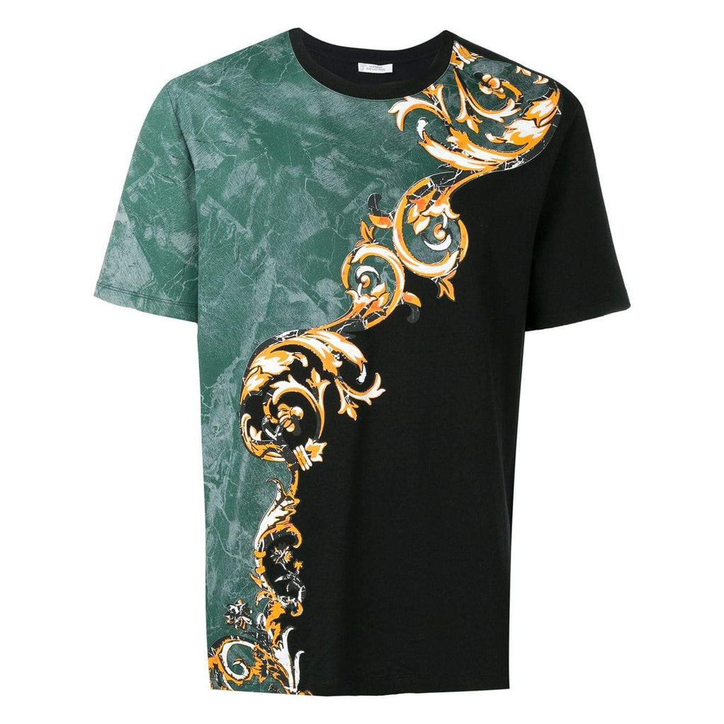 versace collection baroque polo shirt