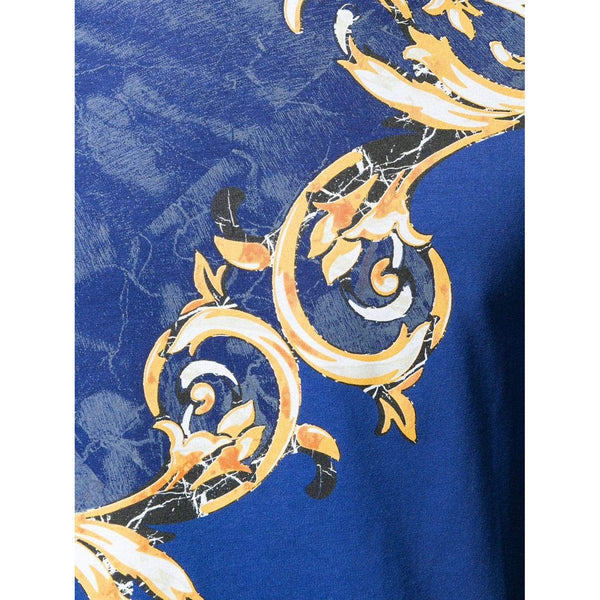 blue versace pattern