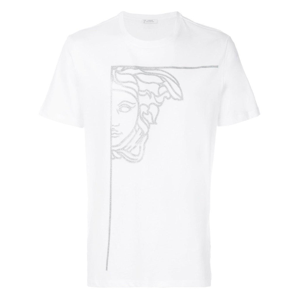 VERSACE COLLECTION Half Medusa Print T 