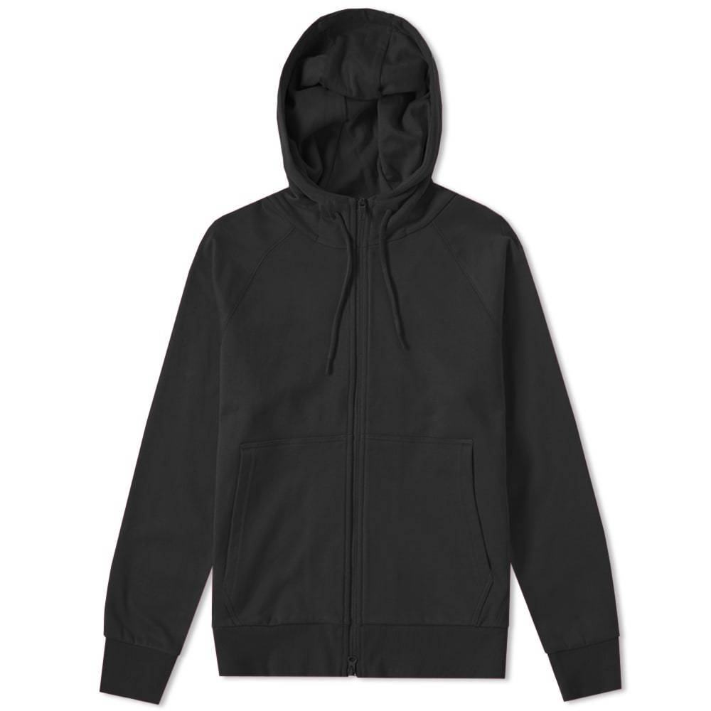 Y 3 Classic Logo Zip Hoody Black Oznico