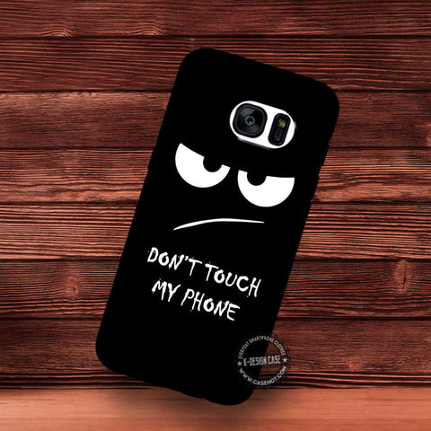 Dont Touch My Phone Black Wallpaper Samsung Galaxy S7 S6 S5 Note