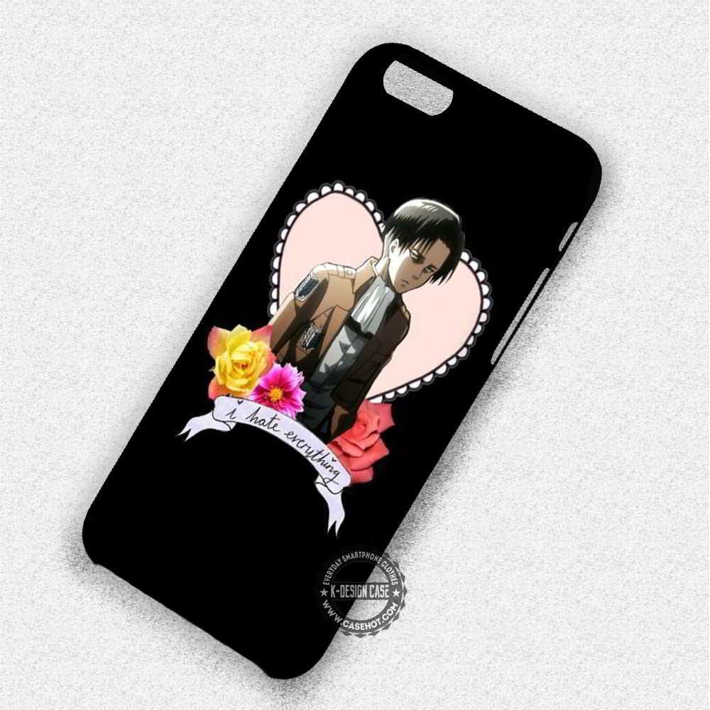 Attack on Titan Levy Rivaille iphone case