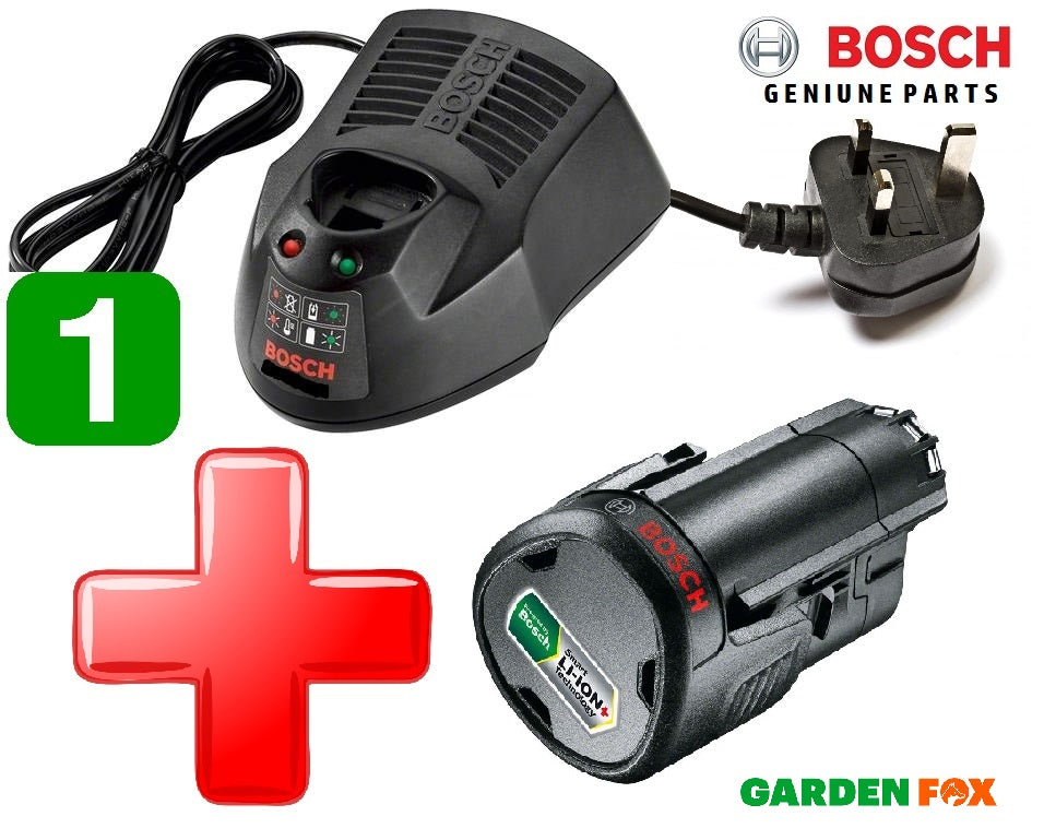 New £ Bosch 12V POWER PACK AL1115CV 12V/10,8V Quick 30 MIN Batter –  GardenFOX LTD