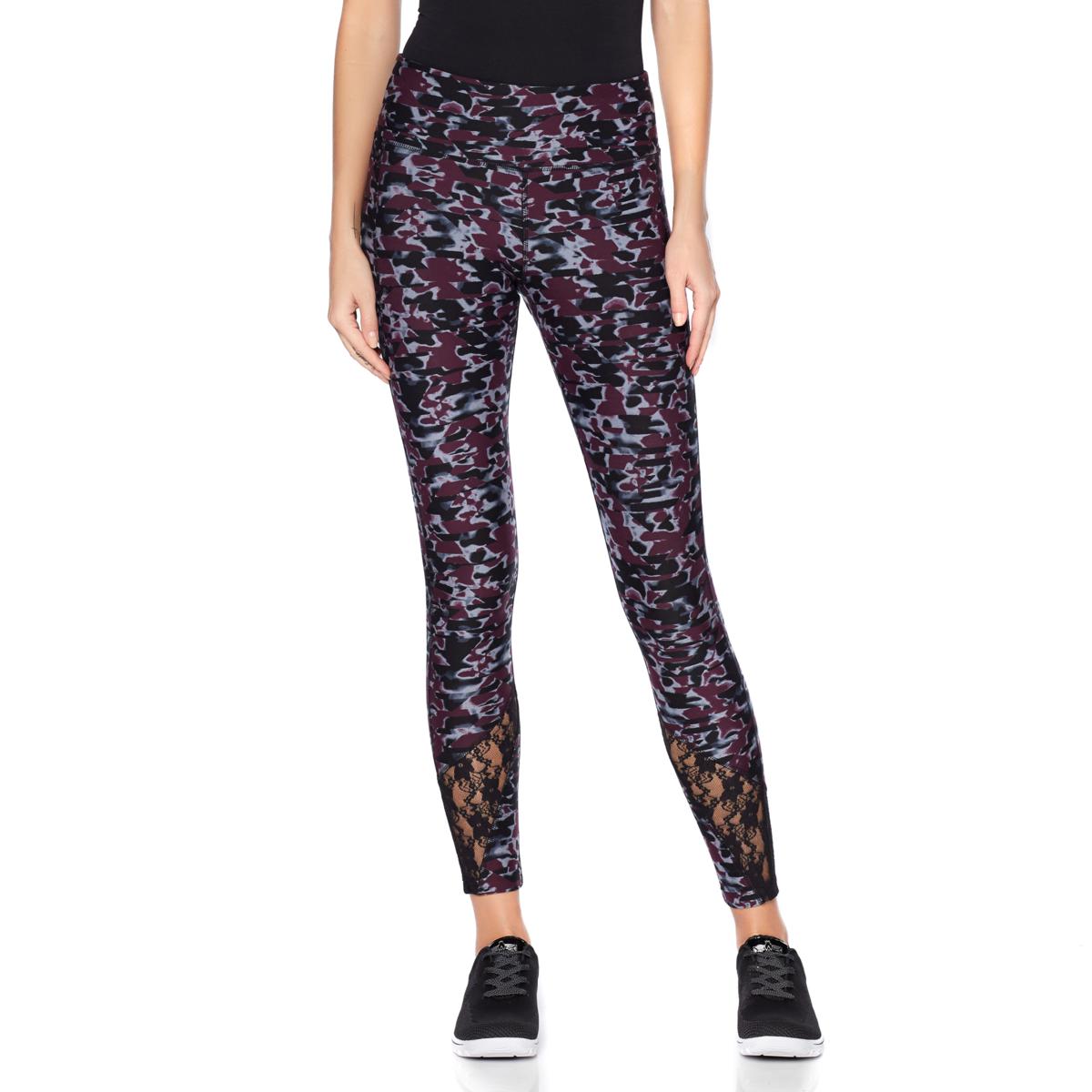 Warrior by Danica Patrick Lace Detail Legging 562605 | eBay