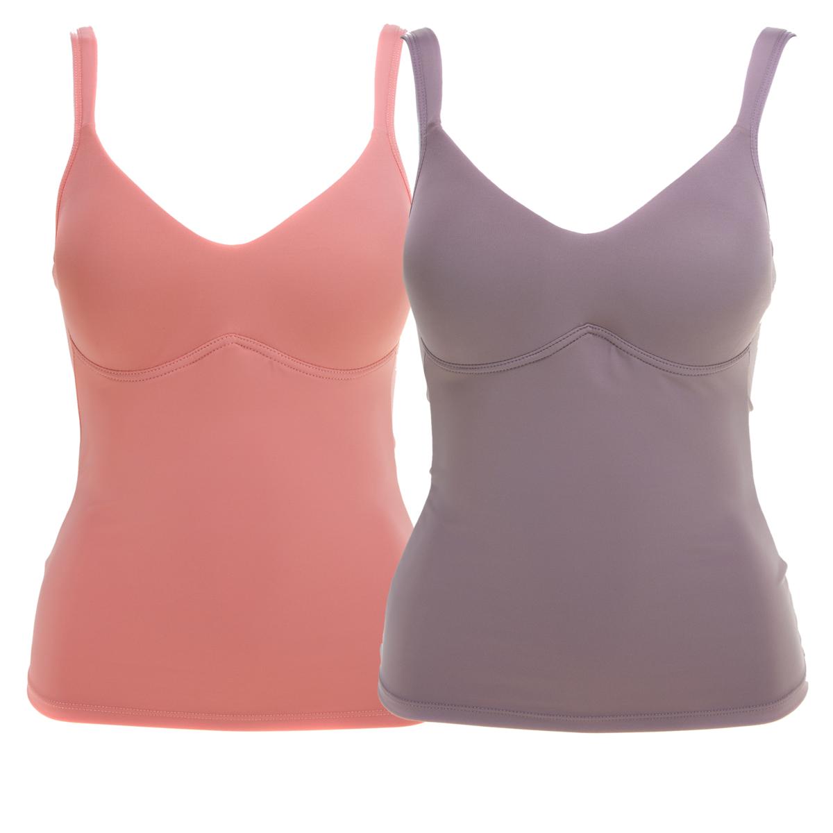 Rhonda Shear 2-pack Everyday Molded Cup Camisole 586078-656497-689665 ...
