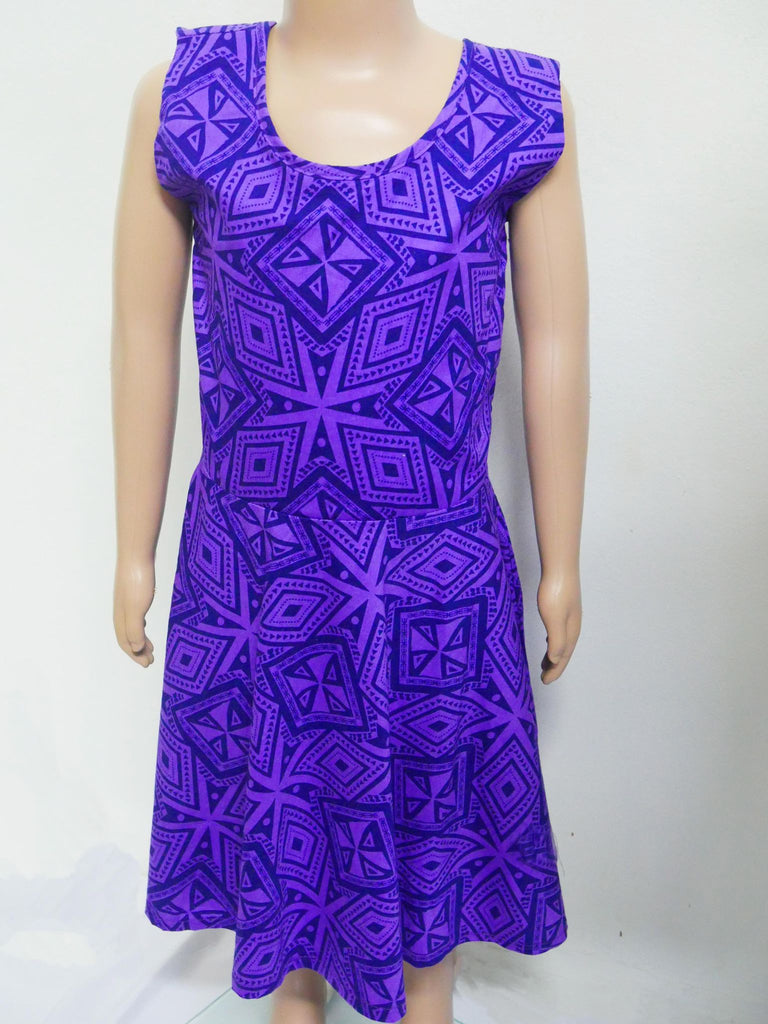 Tanoa Samoa Girls Purple Dress (Pure Purple) – Pacific Way Gift Shop