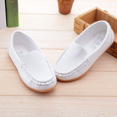 Boys Girls Leather Shoes Baby Moccasins 