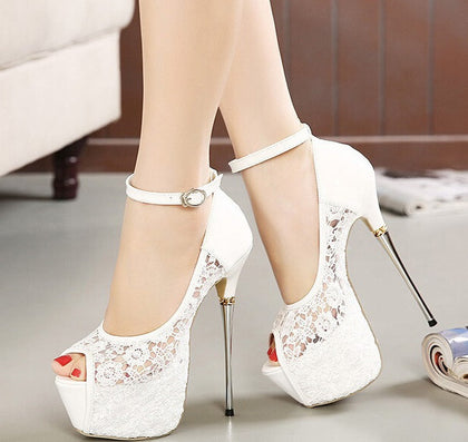 white high heels australia