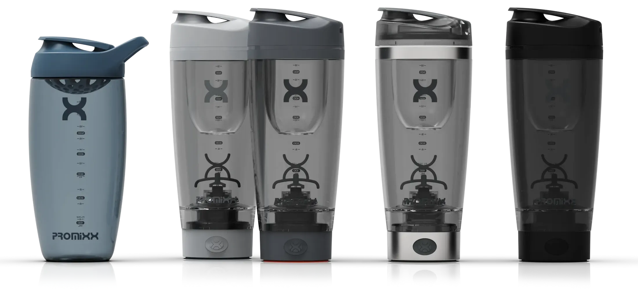Hybrid Water & Shaker Bottle (12441), Promixx, Shaker