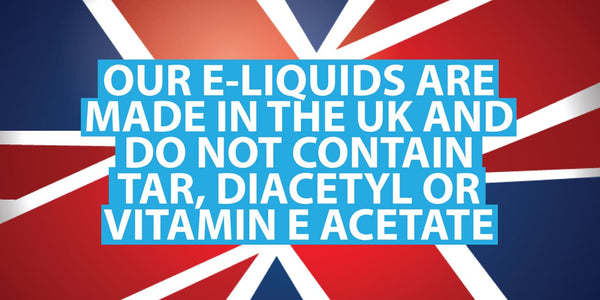 SMOKO's e-cigarettes and e-liquids are free from diacetyl and vitamin e acetate