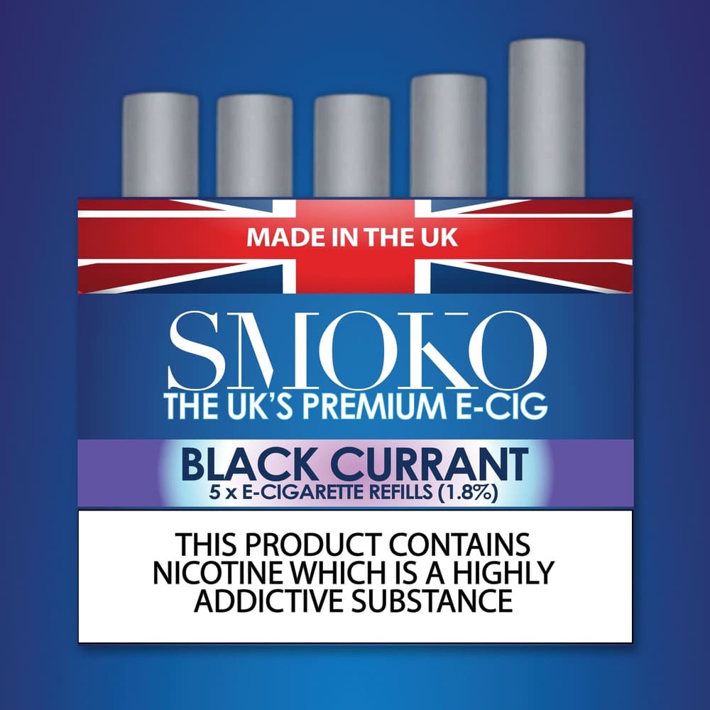 Image of Black Currant Flavour - E-Cigarette Refills