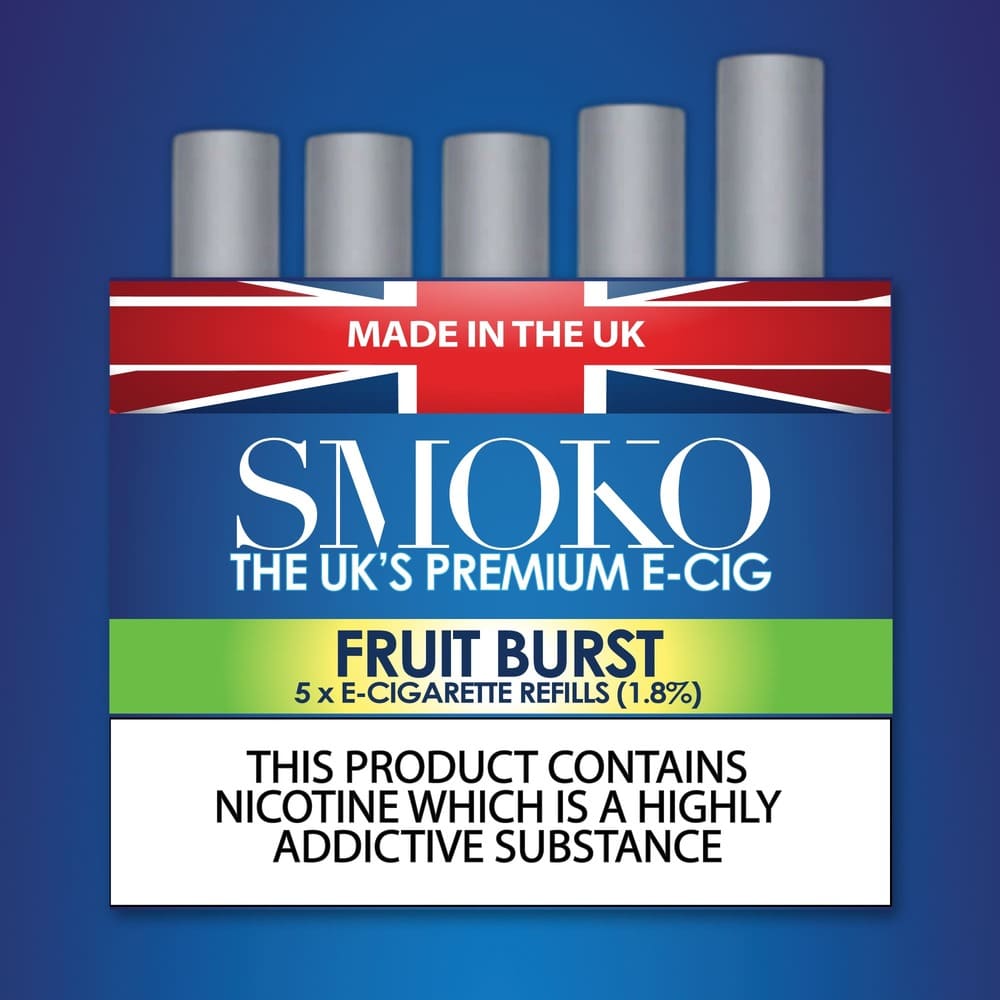 Image of Fruit Burst Flavour - E-Cigarette Refills