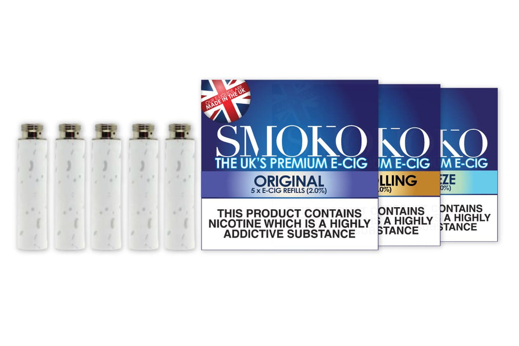 SMOKO E-Cigarettes have a wide range of flavours and nicotine strengths that are suitable for vaping outdoors