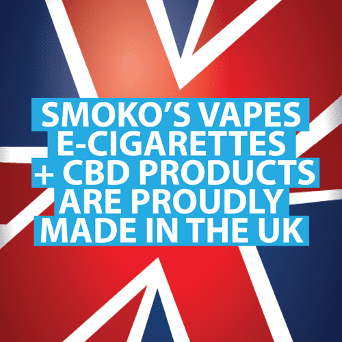 SMOKO E-Cigarettes are made in UK