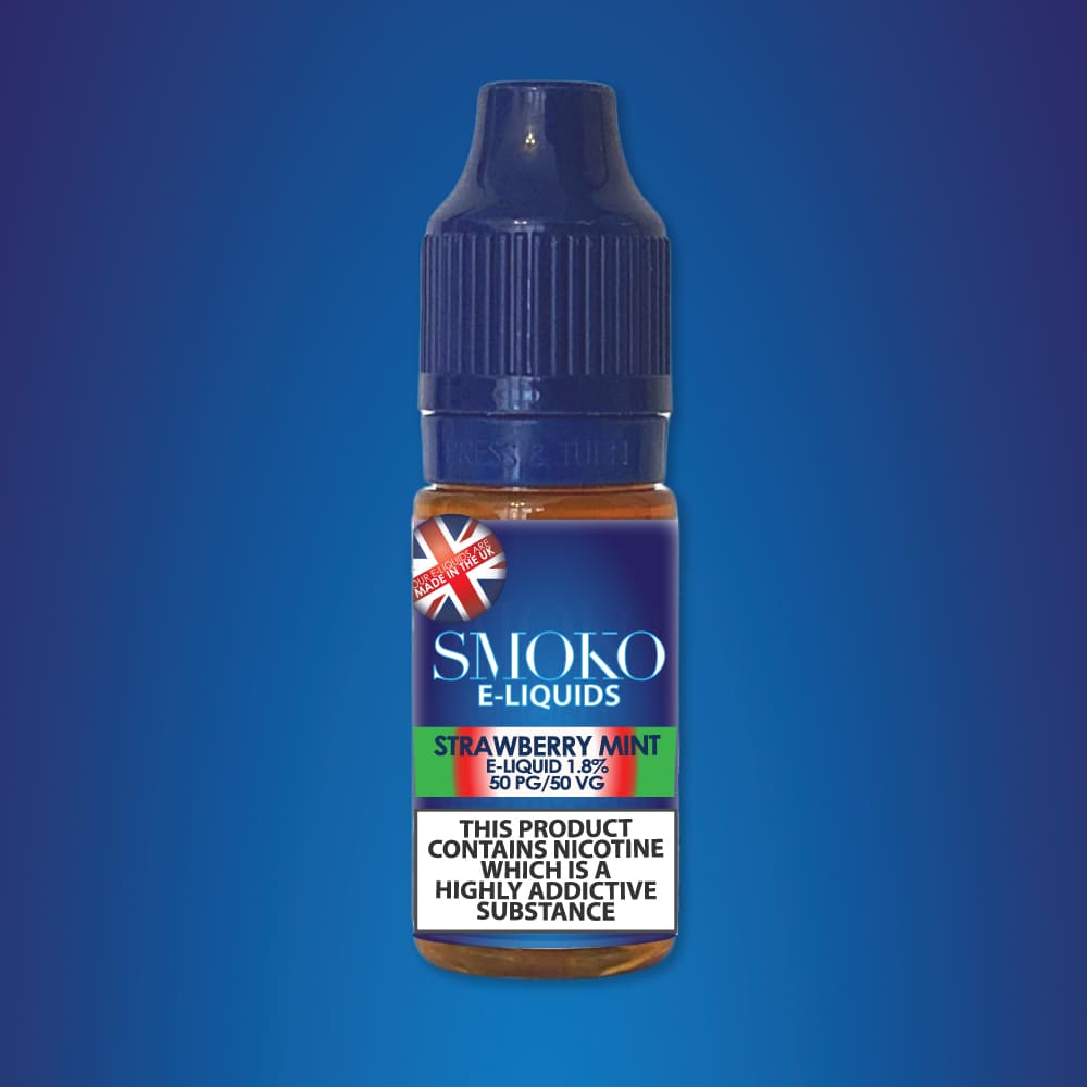 Image of Strawberry Mint Flavoured E-Liquid