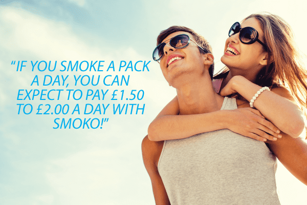switching to e-cigarette could save a pack-a-day smoker up to £3,000 a year