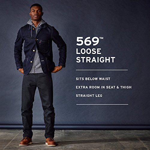 Levi's Men's 569 Loose Straight Jean, Rugged, 36x30 – SorBuzz