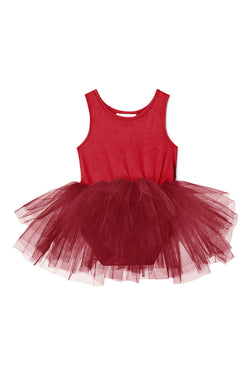 tutu dress red