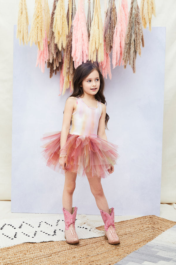 plum tutu dress