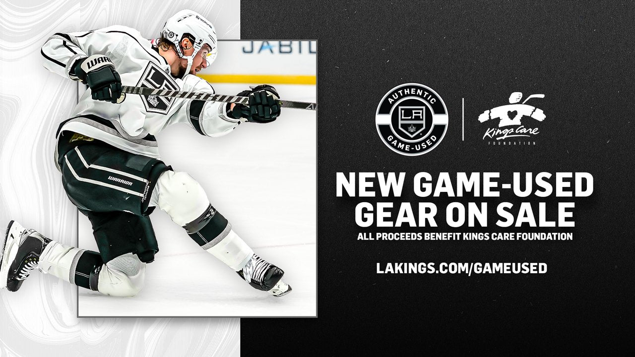 LA Kings Game-Used Merchandise & Memorabilia Powered by Adidas