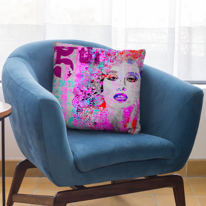 Woman I Throw Pillow By Andrea Haase