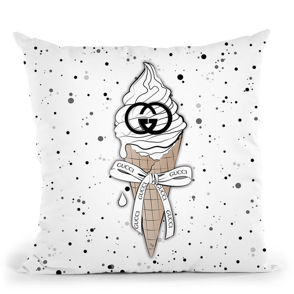 Chocolate Bar H Throw Pillow By Jodi Pedri