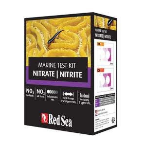 Red Sea - Marine Test Kit - Nitrate Nitrite - NO2 NO3 - Whitlyn Aquatics - Red Sea Nitrate Pro Test Kit