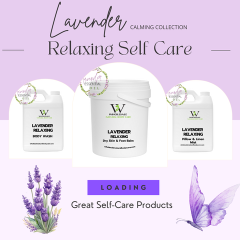 Wholesale lavender Self Care for your Private label