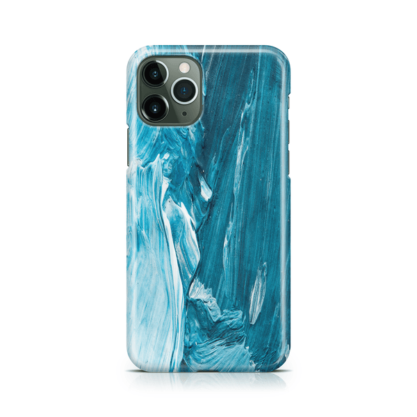 Blue Oil Paint III - iPhone