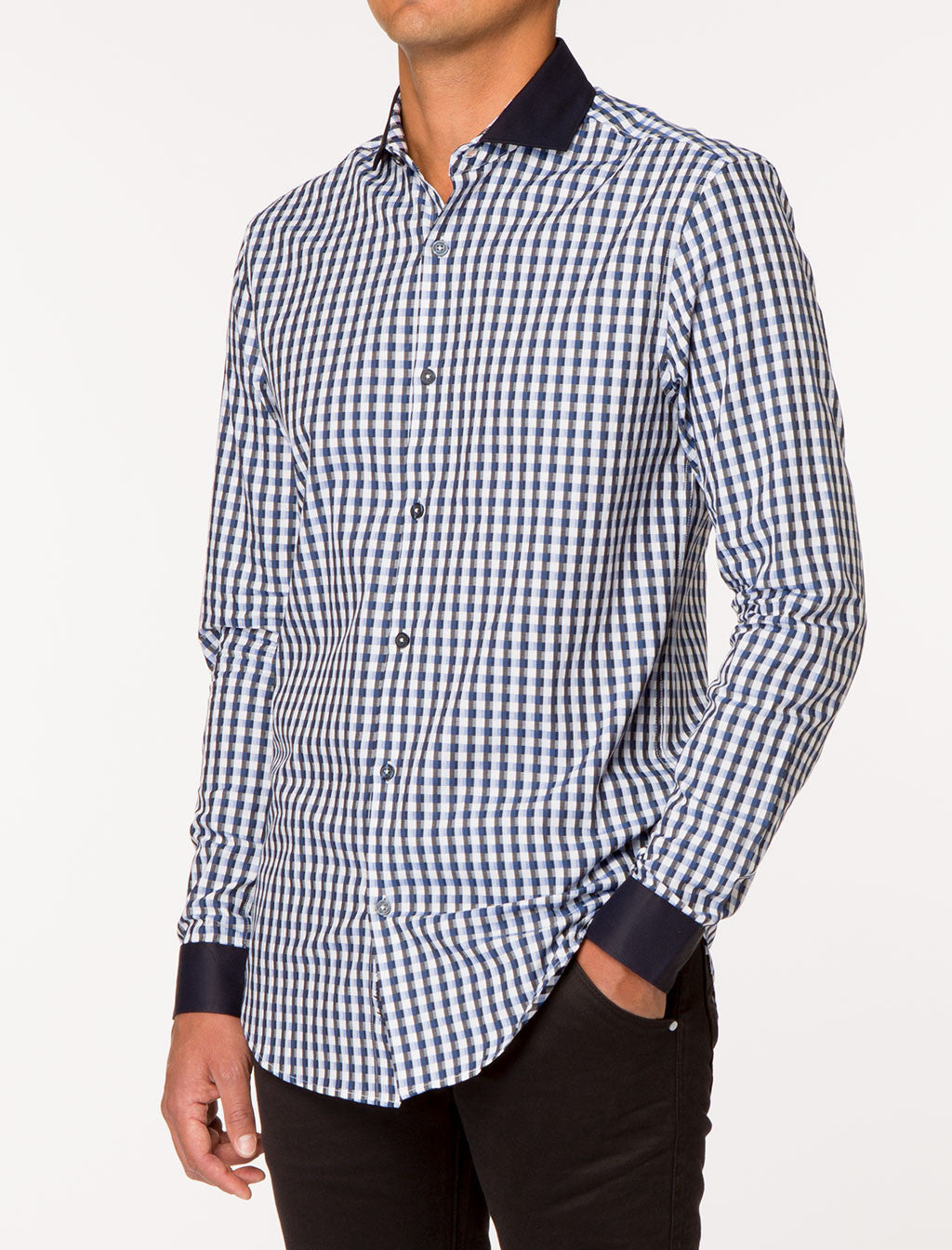 BINKS Classic Long Sleeve Woven Plaid Shirt | Tops | Shop | 227 World