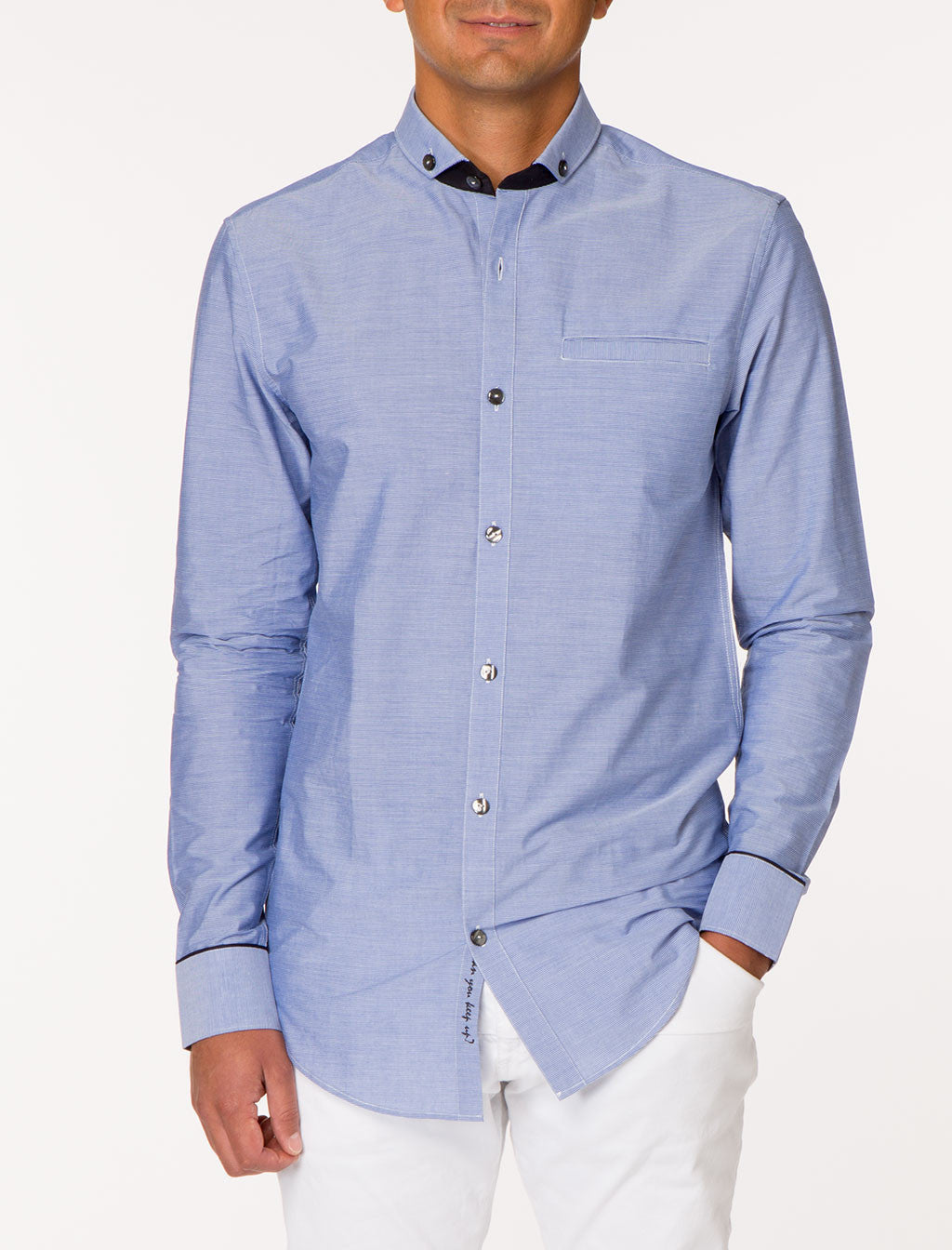 OGAAN Long Sleeve Buttoned Collar Shirt | Tops | Shop | 227 World