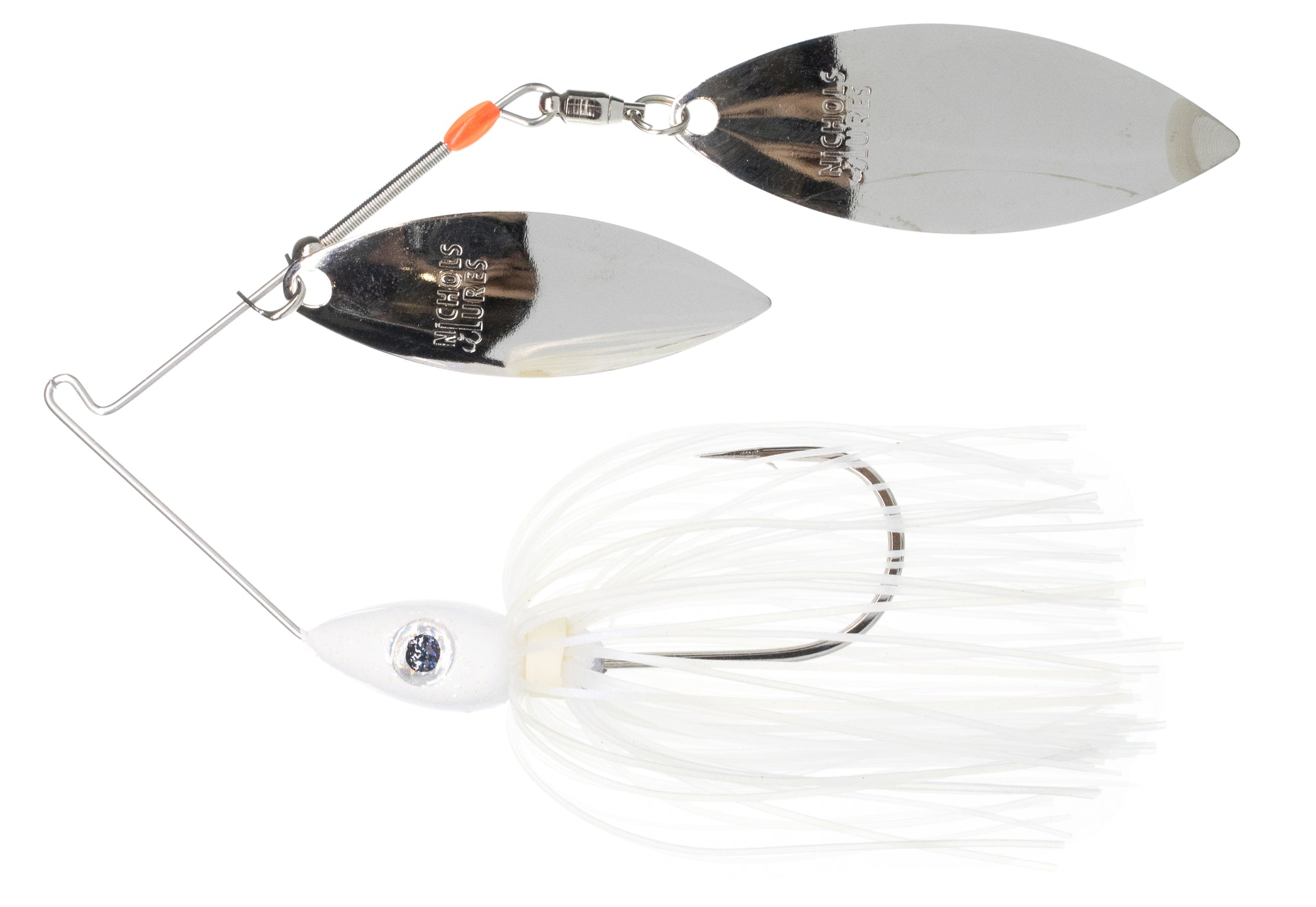 Phenix Pro-Series Spinnerbait - White Flash with Double Willow