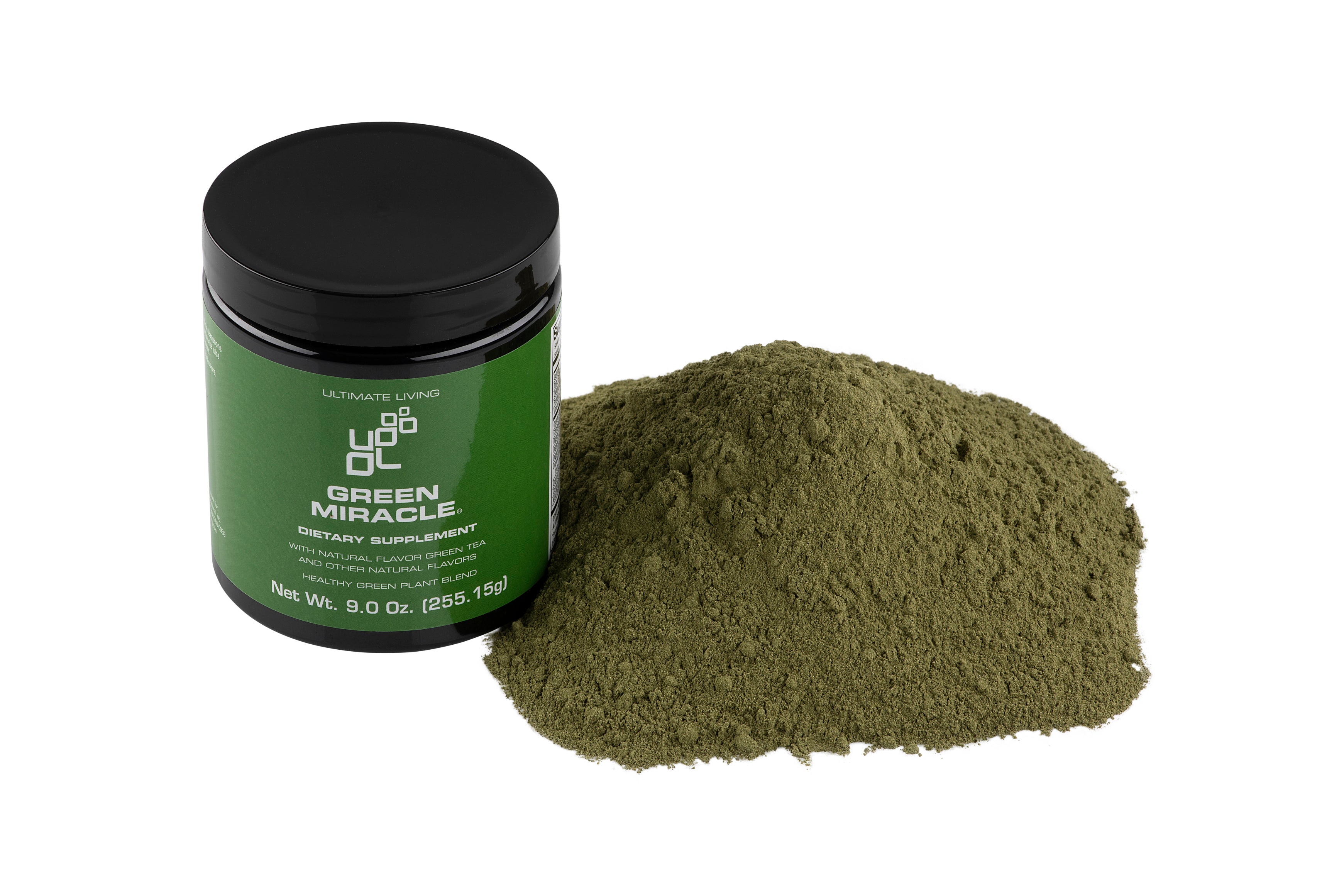 Ultimate Living Green Miracle® Powder | #1 Green Powder | Boost Energy