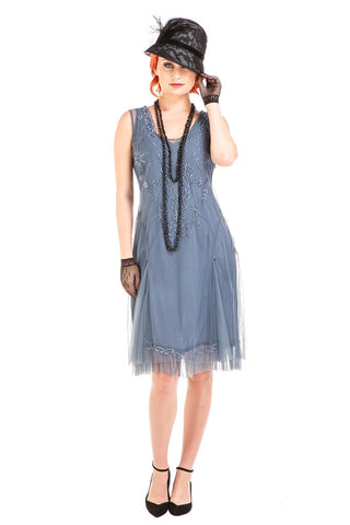 Nataya Tara AL-254 Sapphire Waistline Dress