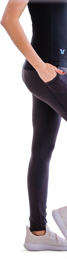 🦋 oolala ButterflySoft™  Solid Capri with Pockets Women's Leggings –  OOLALA